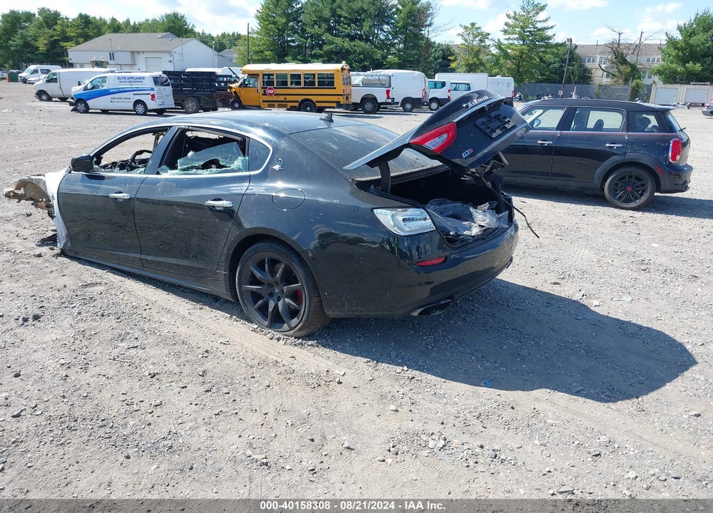 2014 MASERATI QUATTROPORTE GTS VIN: ZAM56PPA9E1082898