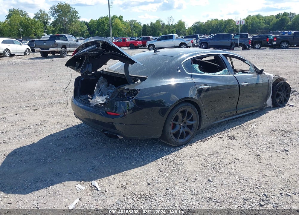 2014 MASERATI QUATTROPORTE GTS VIN: ZAM56PPA9E1082898