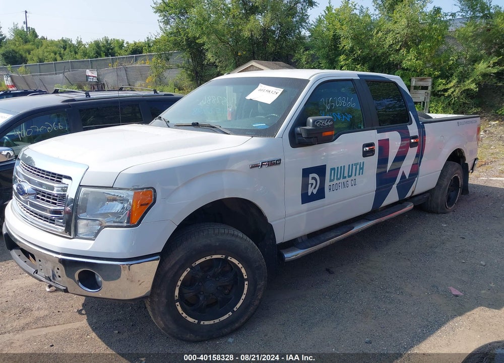 2013 FORD F-150 XLT VIN: 1FTFW1ET2DKE40037