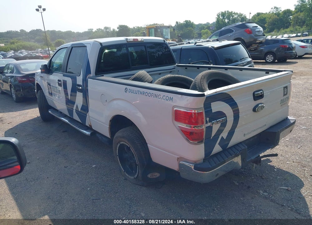 2013 FORD F-150 XLT VIN: 1FTFW1ET2DKE40037