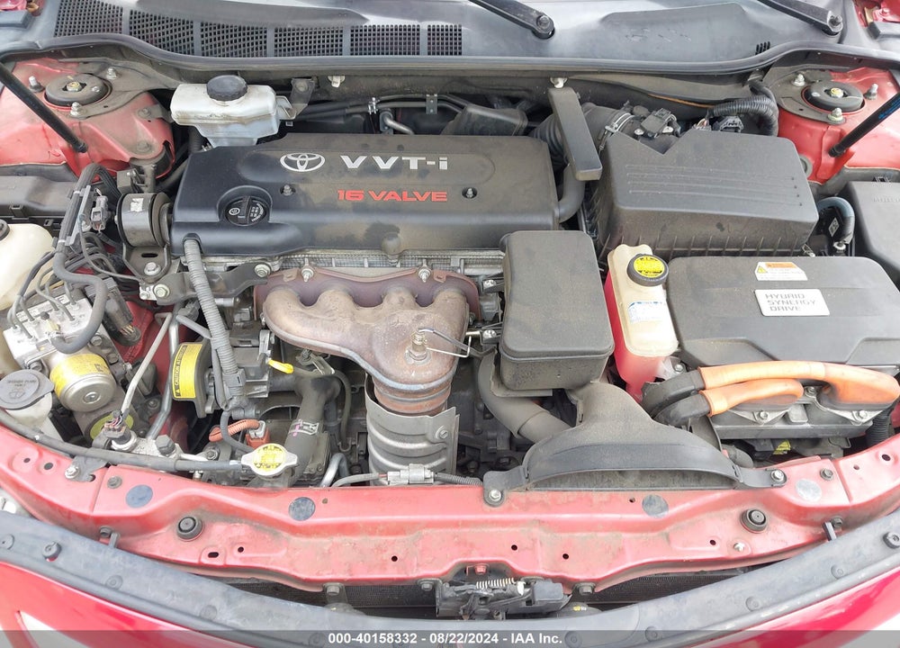 2010 TOYOTA CAMRY HYBRID VIN: 4T1BB3EK0AU116898