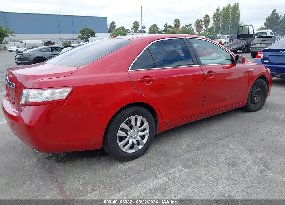 2010 TOYOTA CAMRY HYBRID VIN: 4T1BB3EK0AU116898