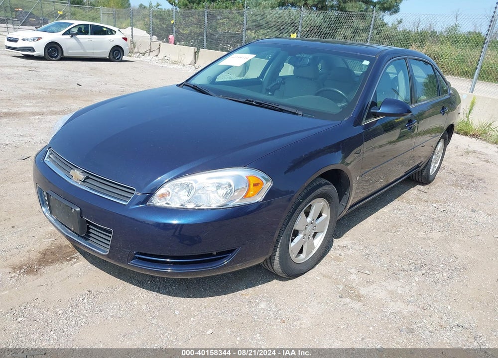2008 CHEVROLET IMPALA LT VIN: 2G1WT58K089251633