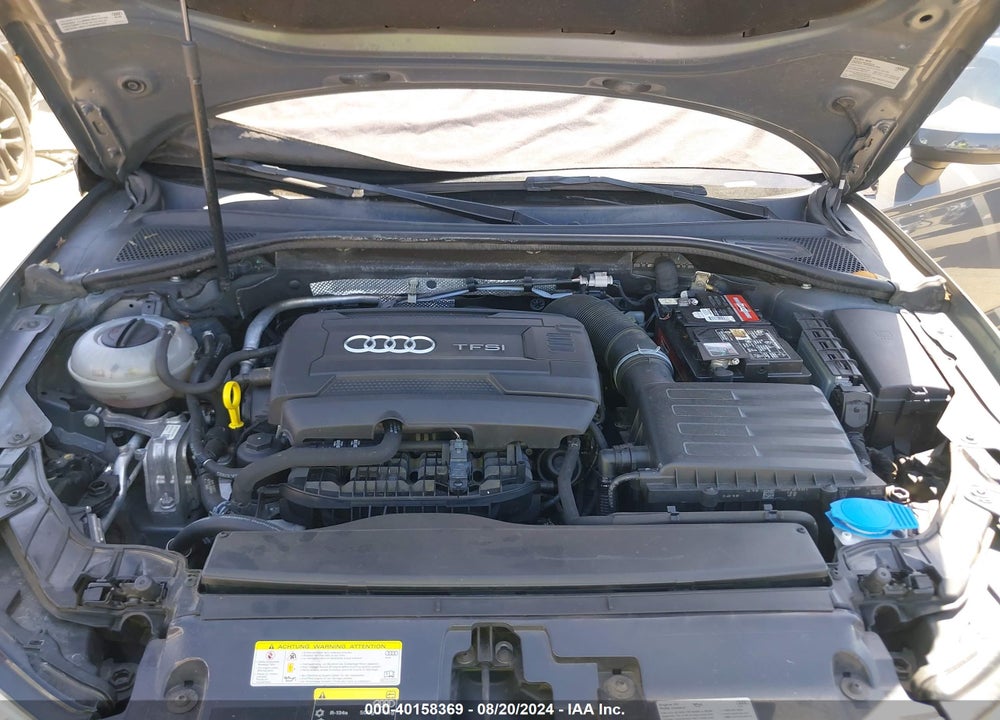 2017 AUDI A3 2.0T PREMIUM VIN: WAUK8GFF5H1065158