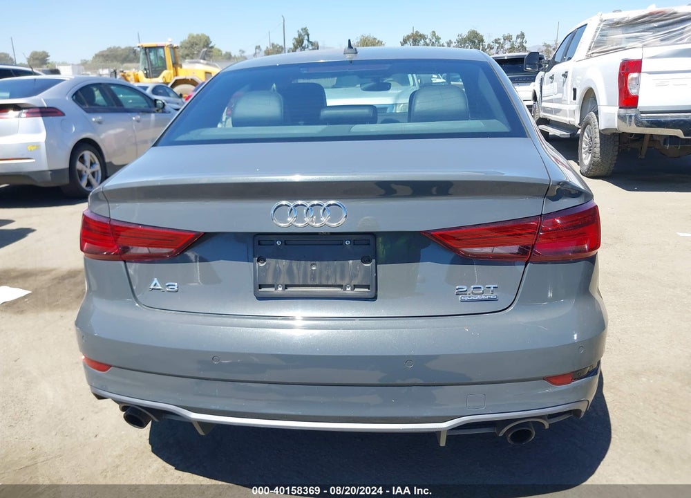 2017 AUDI A3 2.0T PREMIUM VIN: WAUK8GFF5H1065158