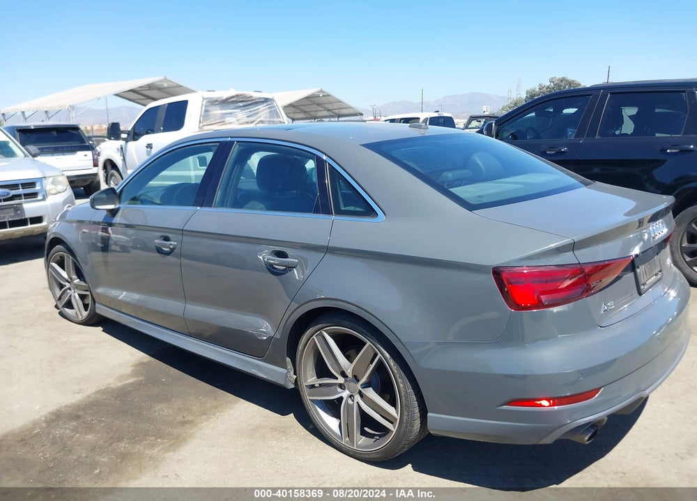 2017 AUDI A3 2.0T PREMIUM VIN: WAUK8GFF5H1065158
