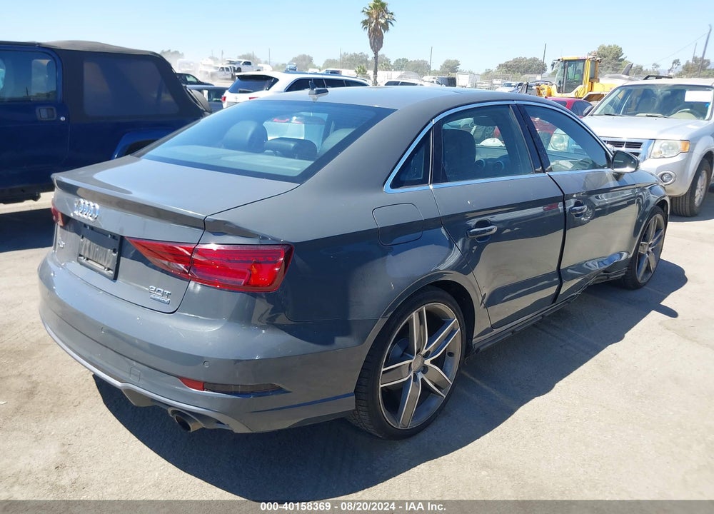 2017 AUDI A3 2.0T PREMIUM VIN: WAUK8GFF5H1065158