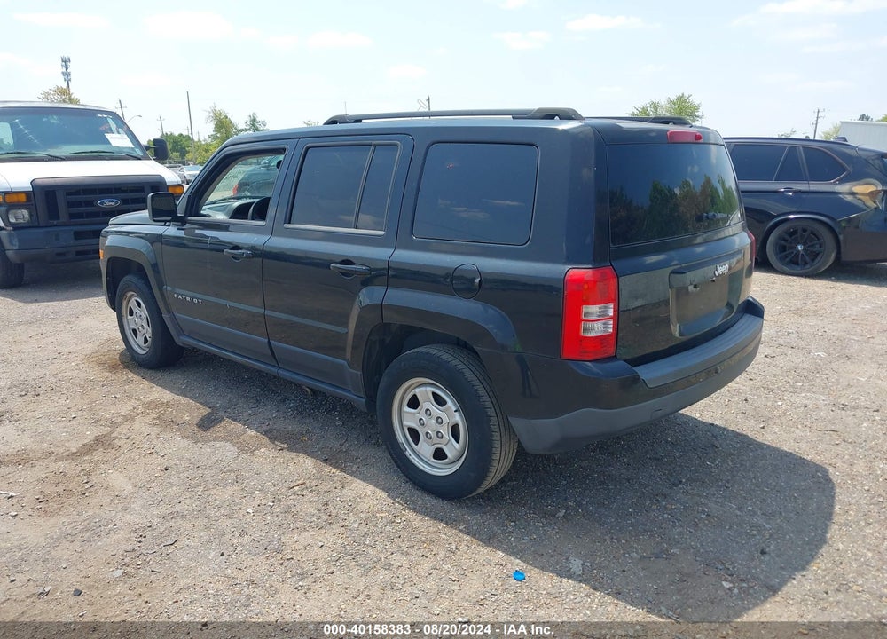 2014 JEEP PATRIOT SPORT VIN: 1C4NJPBA0ED729780