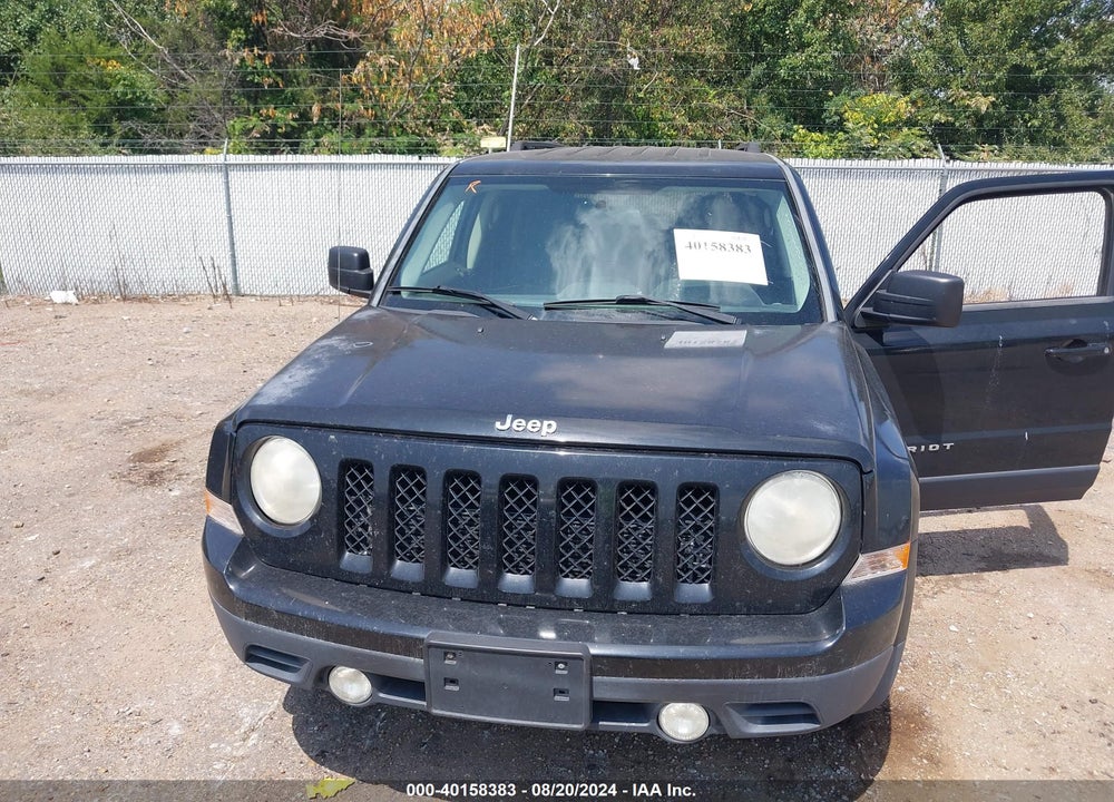 2014 JEEP PATRIOT SPORT VIN: 1C4NJPBA0ED729780