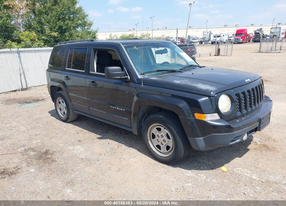 2014 JEEP PATRIOT SPORT VIN: 1C4NJPBA0ED729780
