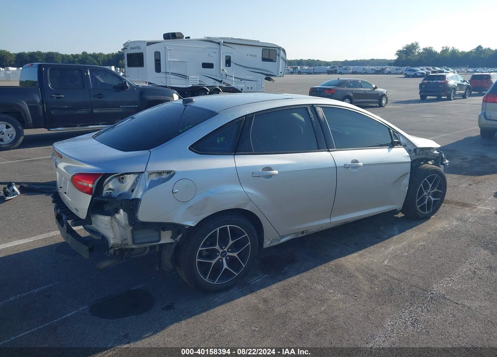 2018 FORD FOCUS SEL VIN: 1FADP3H27JL320653