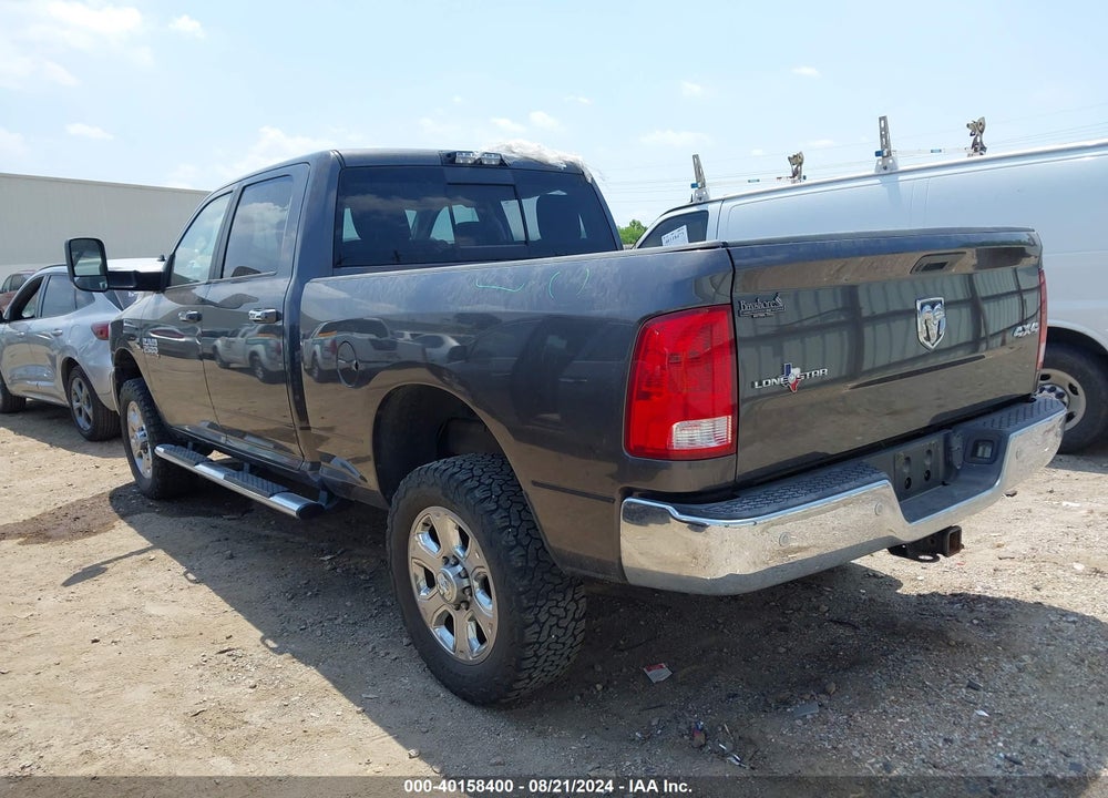 2016 RAM 2500 LONE STAR VIN: 3C6UR5DLXGG273887