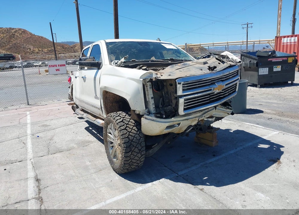 2014 CHEVROLET SILVERADO 1500 HIGH COUNTRY VIN: 3GCUKTEC4EG420458