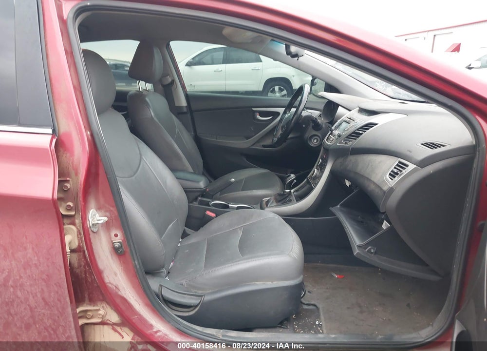 2014 HYUNDAI ELANTRA LIMITED VIN: 5NPDH4AE2EH458225