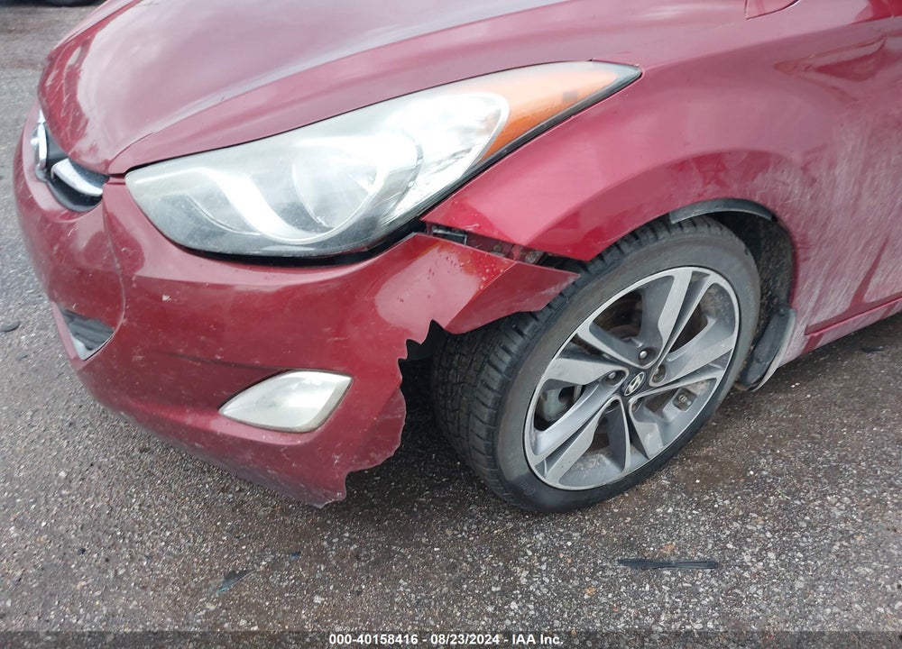 2014 HYUNDAI ELANTRA LIMITED VIN: 5NPDH4AE2EH458225