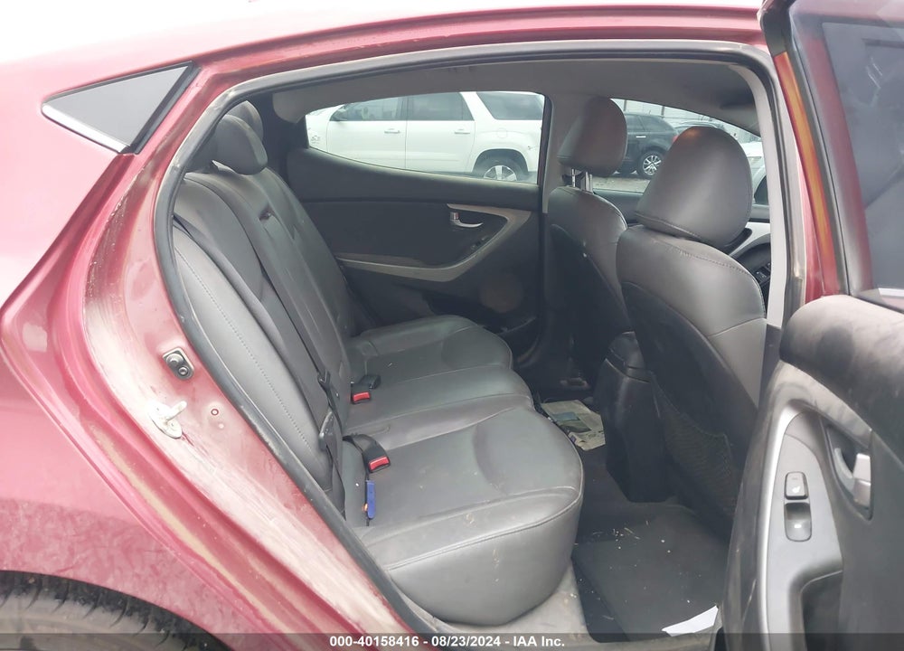 2014 HYUNDAI ELANTRA LIMITED VIN: 5NPDH4AE2EH458225
