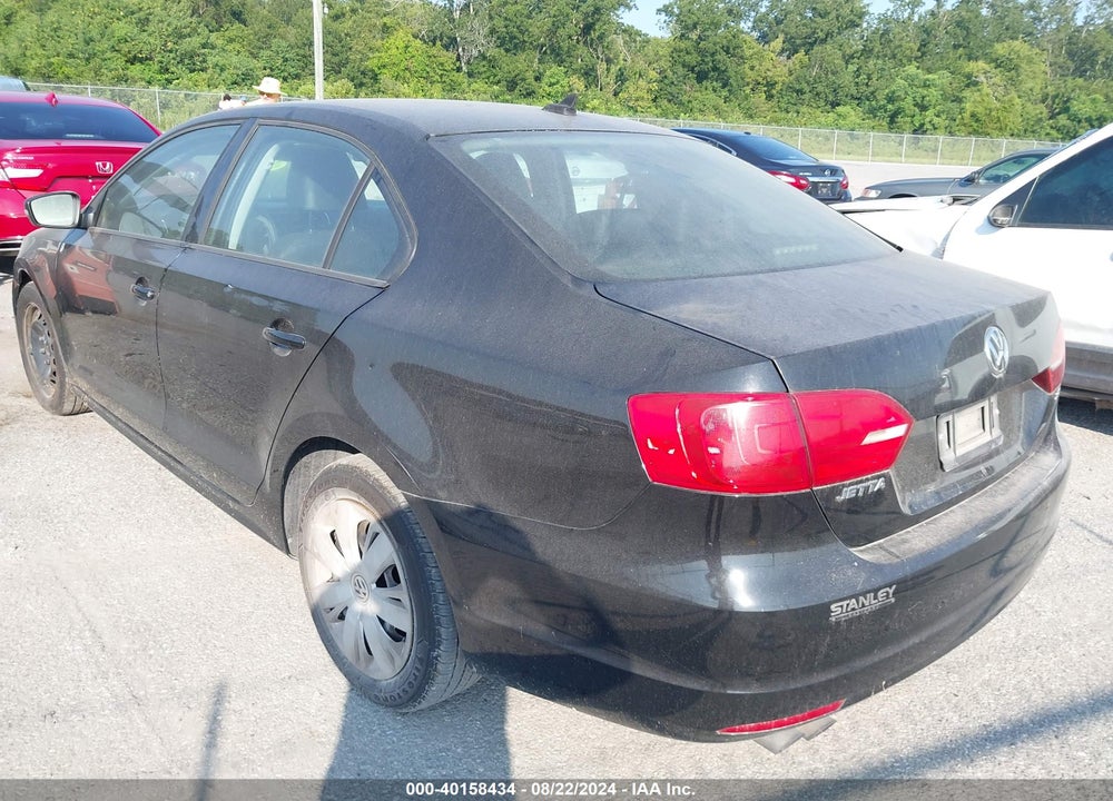 2014 VOLKSWAGEN JETTA 1.8T SE VIN: 3VWD17AJ3EM425793