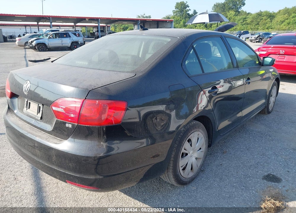 2014 VOLKSWAGEN JETTA 1.8T SE VIN: 3VWD17AJ3EM425793