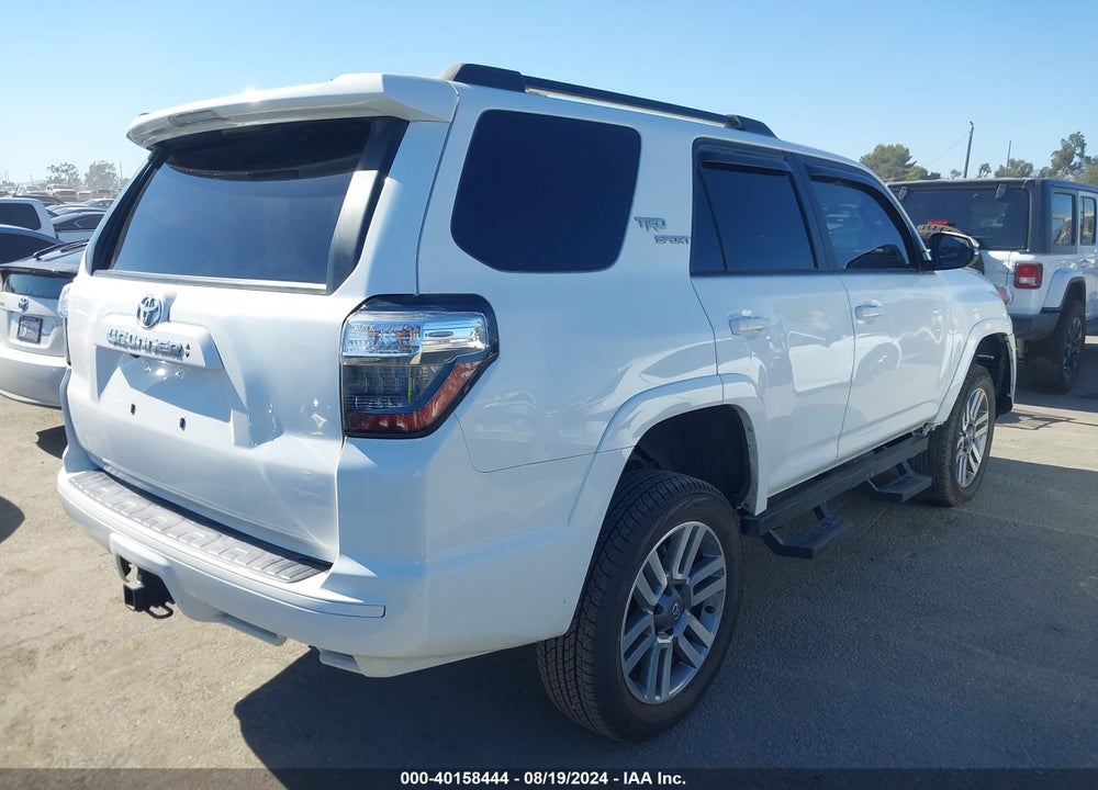 2022 TOYOTA 4RUNNER TRD SPORT VIN: JTESU5JR2N5999931