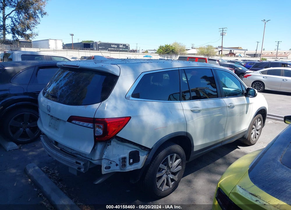 2019 HONDA PILOT EX-L VIN: 5FNYF5H51KB024374