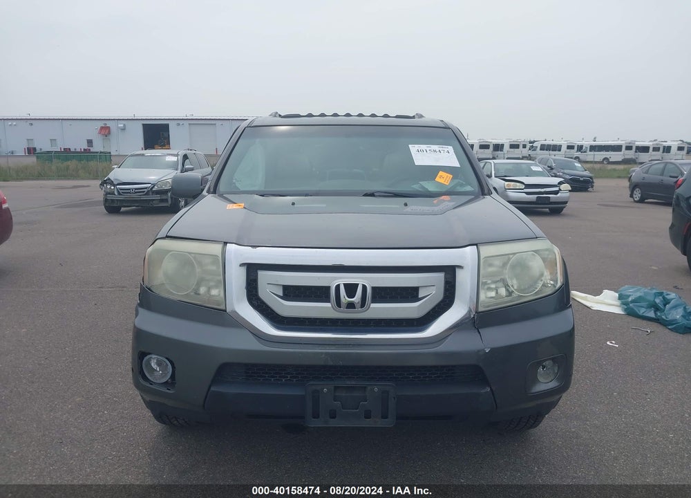 2009 HONDA PILOT TOURING VIN: 5FNYF48979B006582