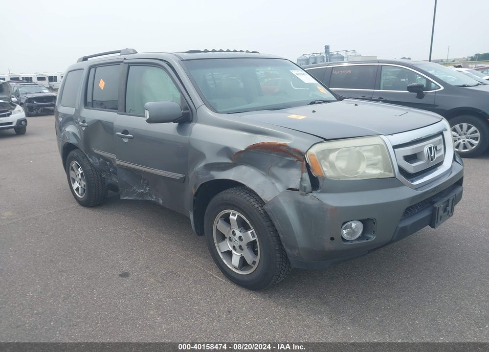 2009 HONDA PILOT TOURING VIN: 5FNYF48979B006582