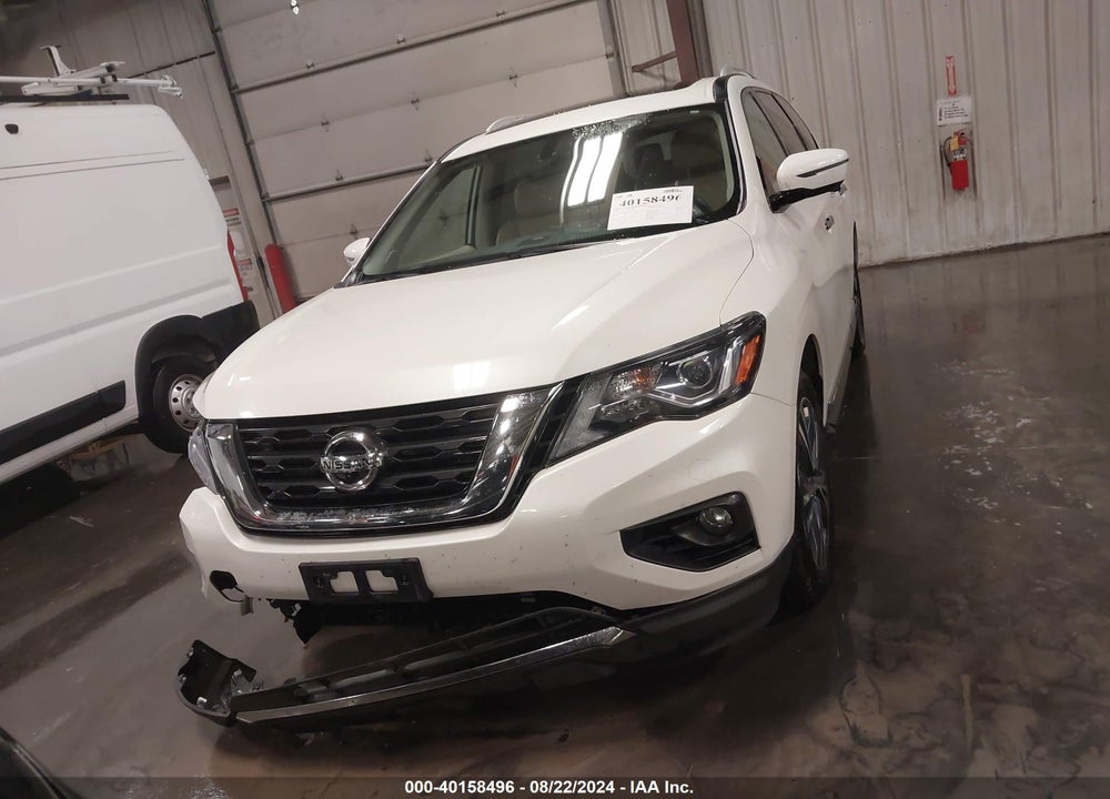 2019 NISSAN PATHFINDER PLATINUM VIN: 5N1DR2MM5KC597966
