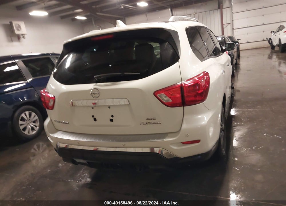 2019 NISSAN PATHFINDER PLATINUM VIN: 5N1DR2MM5KC597966