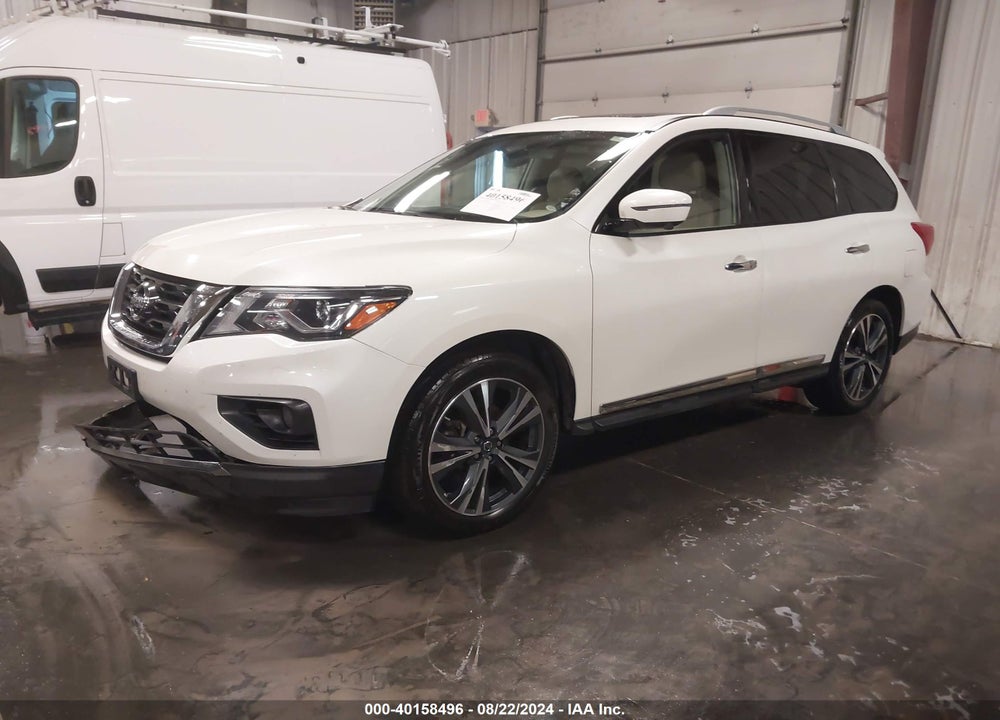 2019 NISSAN PATHFINDER PLATINUM VIN: 5N1DR2MM5KC597966
