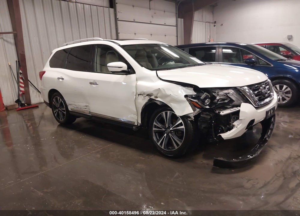 2019 NISSAN PATHFINDER PLATINUM VIN: 5N1DR2MM5KC597966