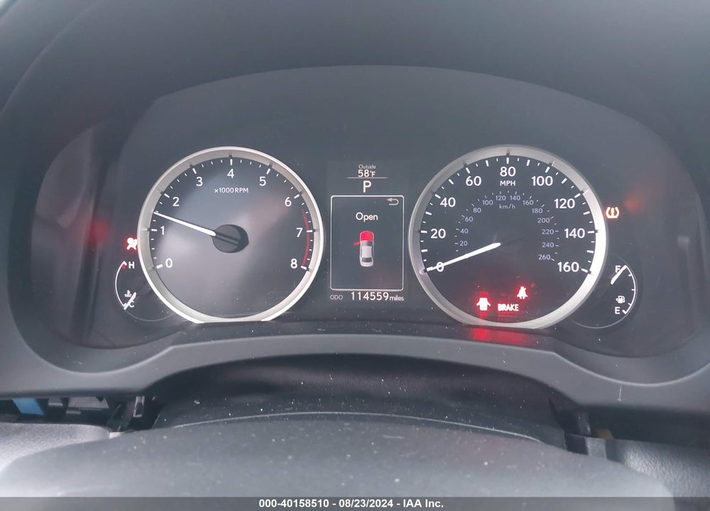2014 LEXUS IS 250 VIN: JTHBF1D21E5009341