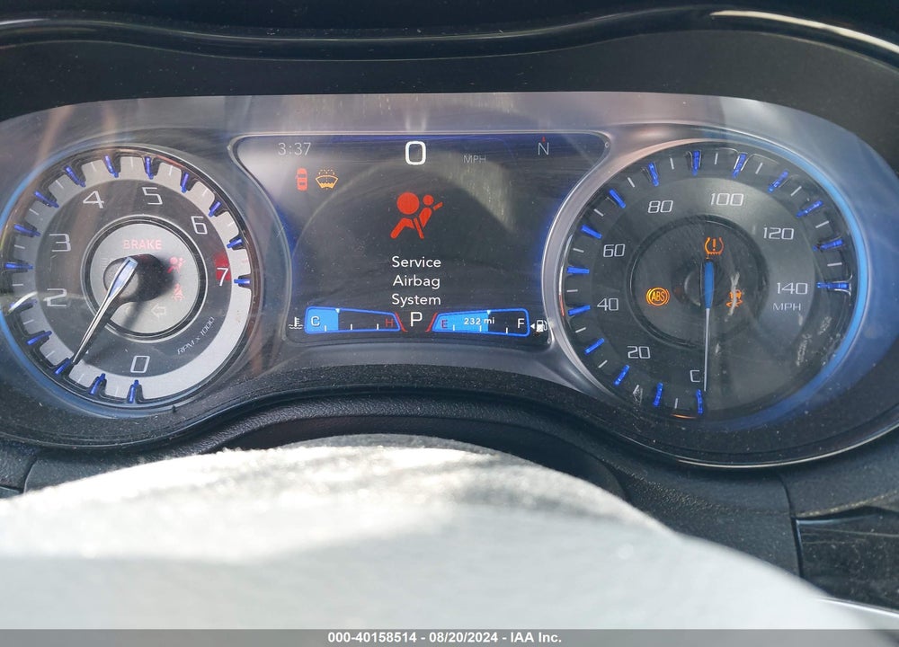 2019 CHRYSLER 300 VIN: 2C3CCABG4KH516000