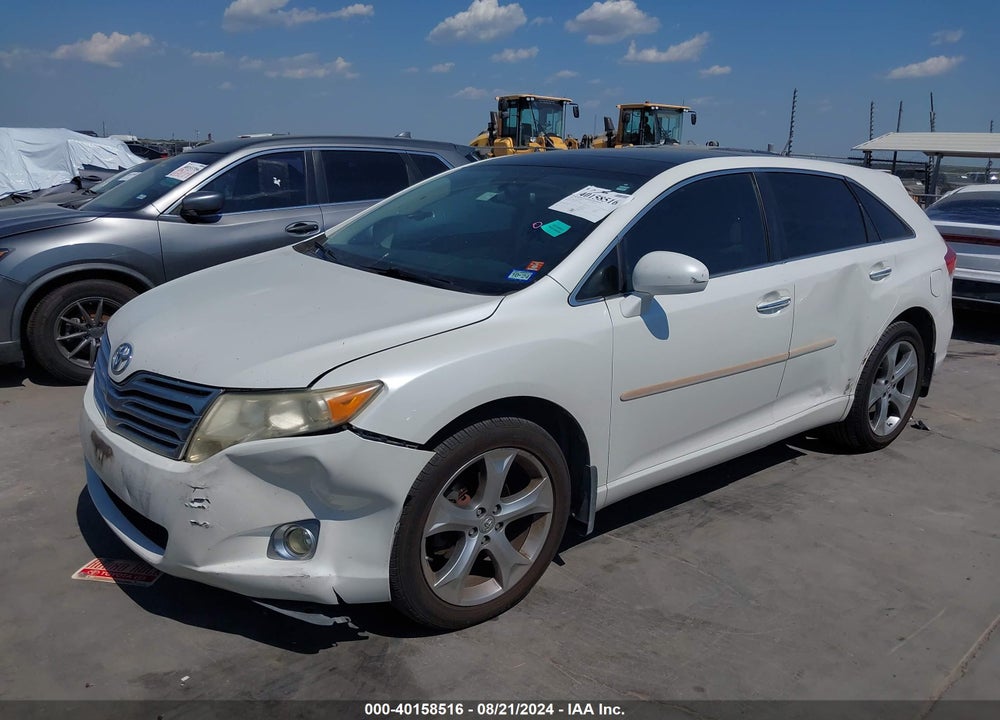 2009 TOYOTA VENZA BASE V6 VIN: 4T3BK11A29U020260