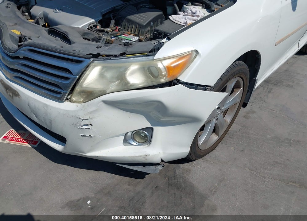 2009 TOYOTA VENZA BASE V6 VIN: 4T3BK11A29U020260