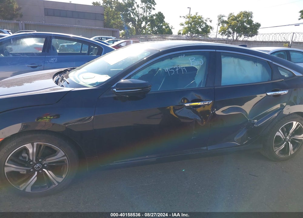 2016 HONDA CIVIC TOURING VIN: 2HGFC1F91GH643526
