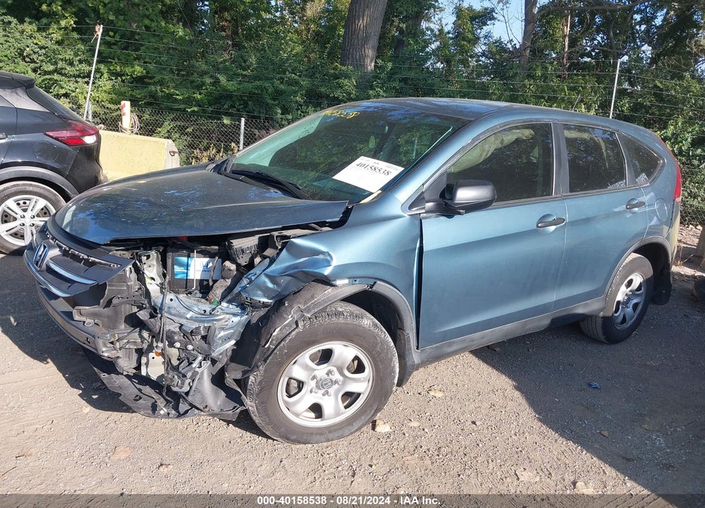 2014 HONDA CR-V LX VIN: 5J6RM3H38EL013249