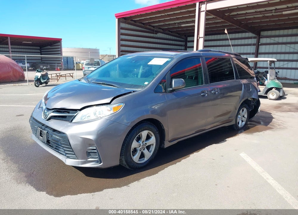2020 TOYOTA SIENNA LE VIN: 5TDKZ3DC7LS076868