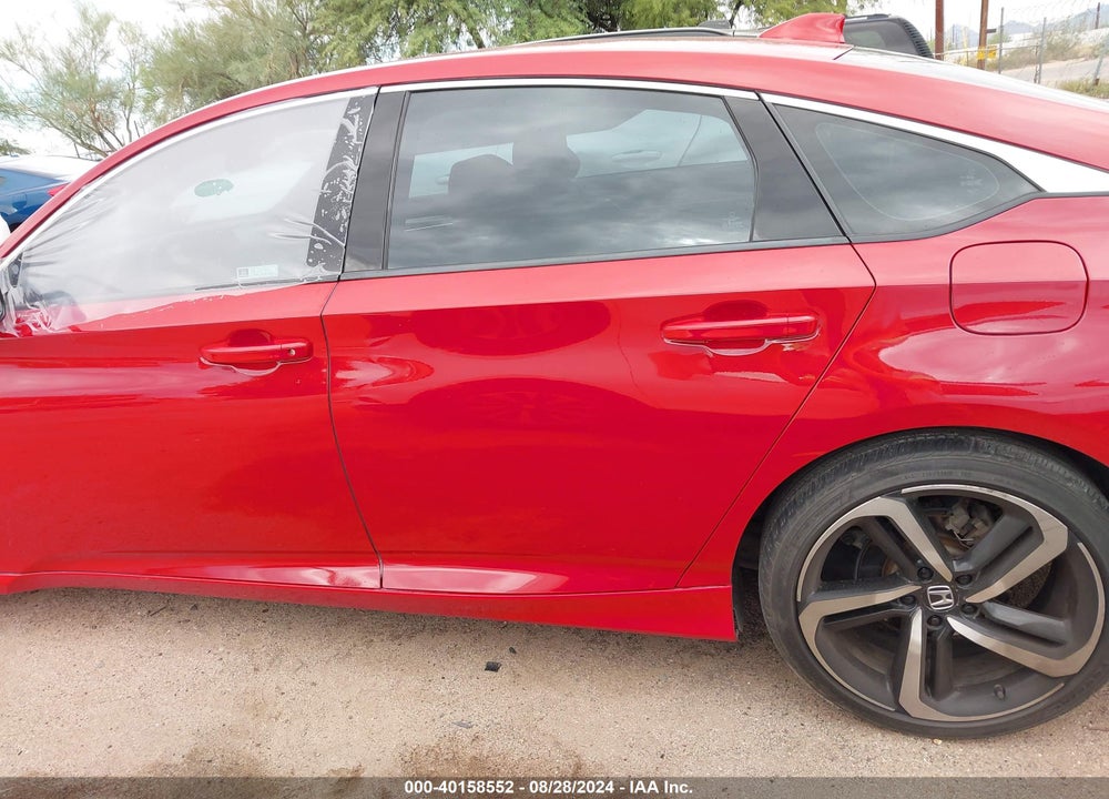 2018 HONDA ACCORD SPORT VIN: 1HGCV1F32JA187907