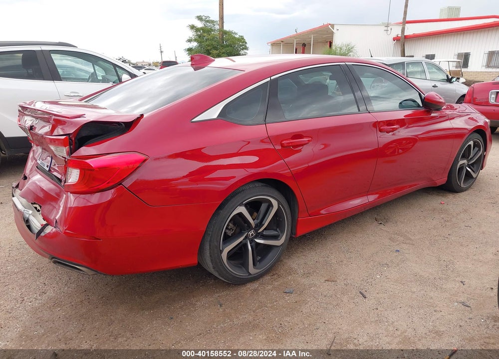 2018 HONDA ACCORD SPORT VIN: 1HGCV1F32JA187907