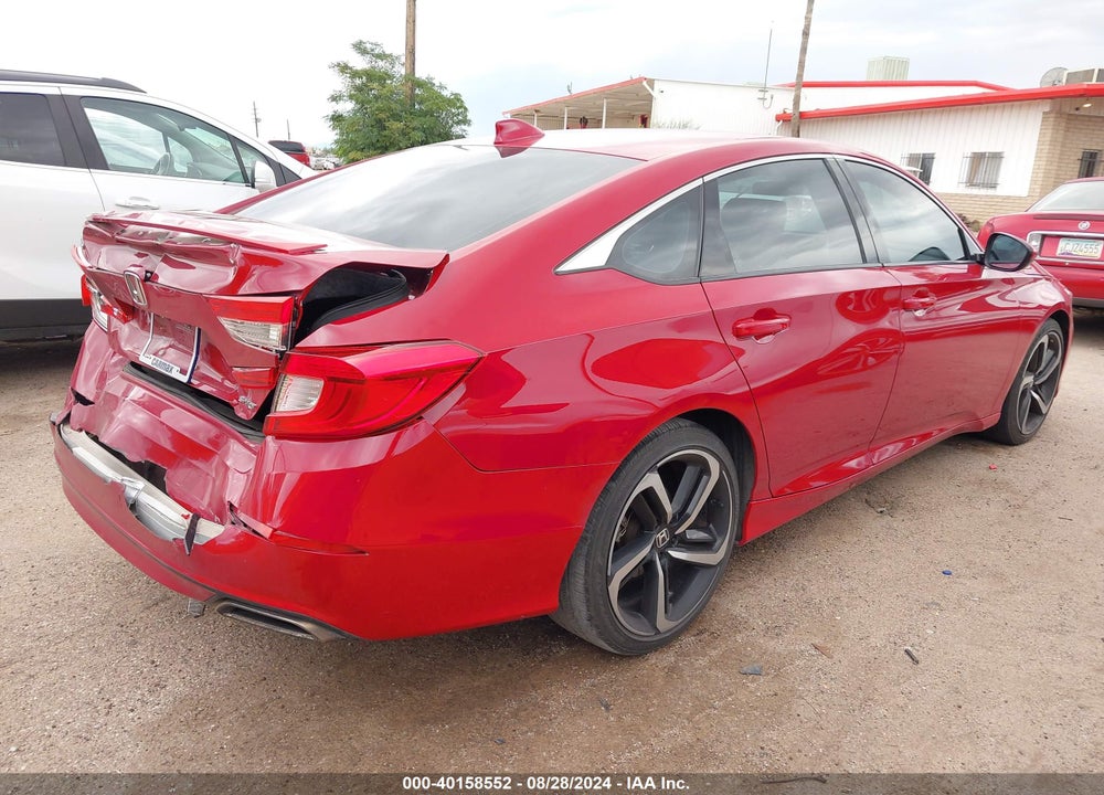 2018 HONDA ACCORD SPORT VIN: 1HGCV1F32JA187907