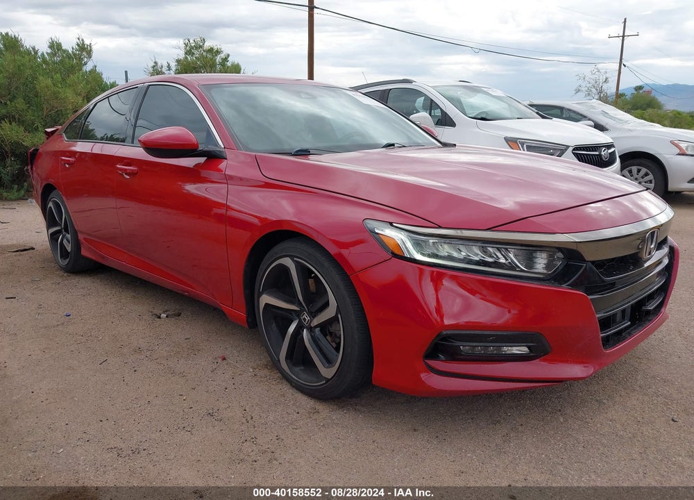 2018 HONDA ACCORD SPORT VIN: 1HGCV1F32JA187907