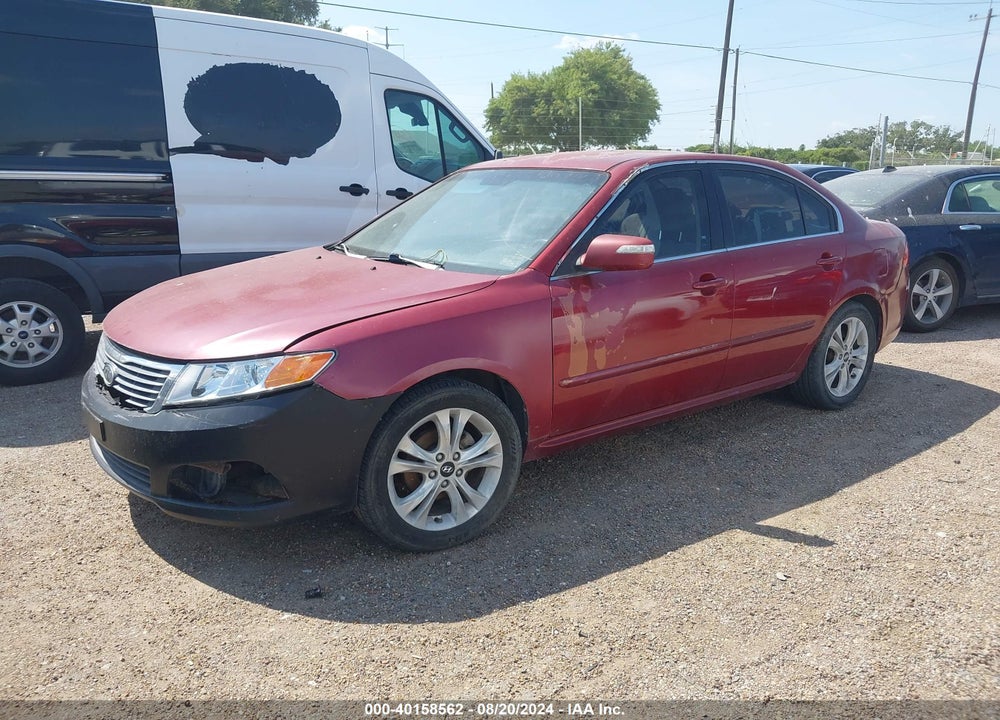 2009 KIA OPTIMA LX VIN: KNAGE228X95331826