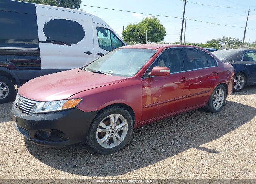 2009 KIA OPTIMA LX VIN: KNAGE228X95331826