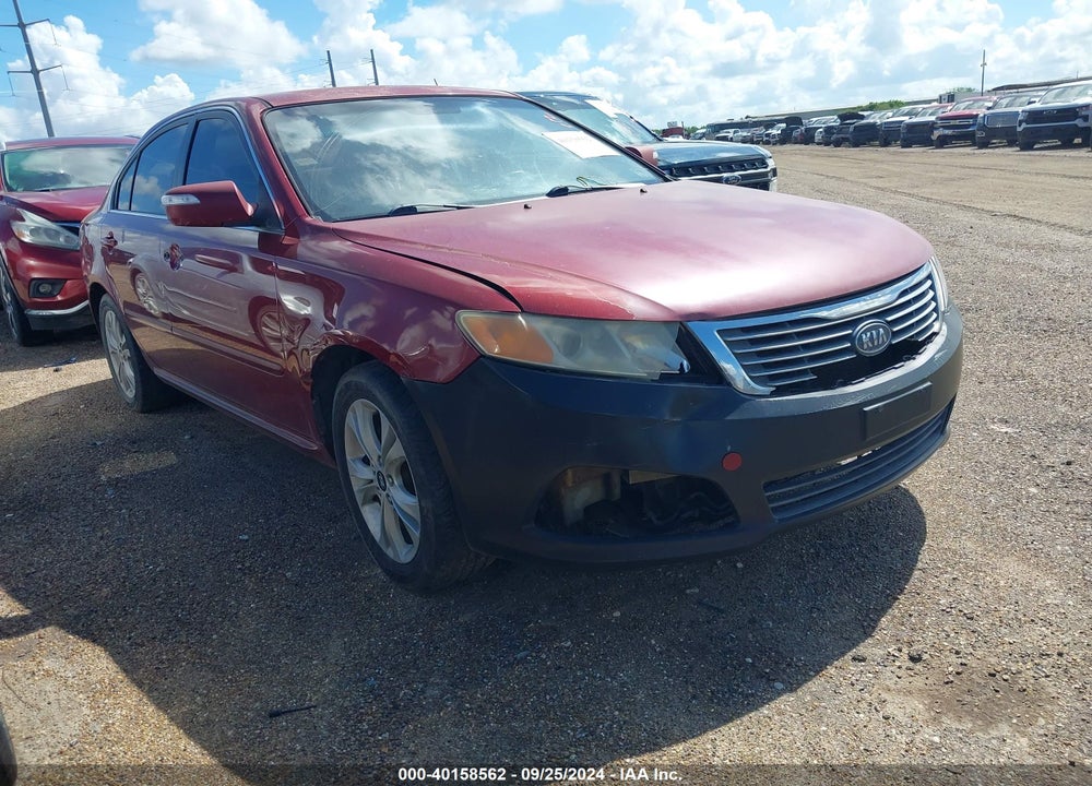 2009 KIA OPTIMA LX VIN: KNAGE228X95331826