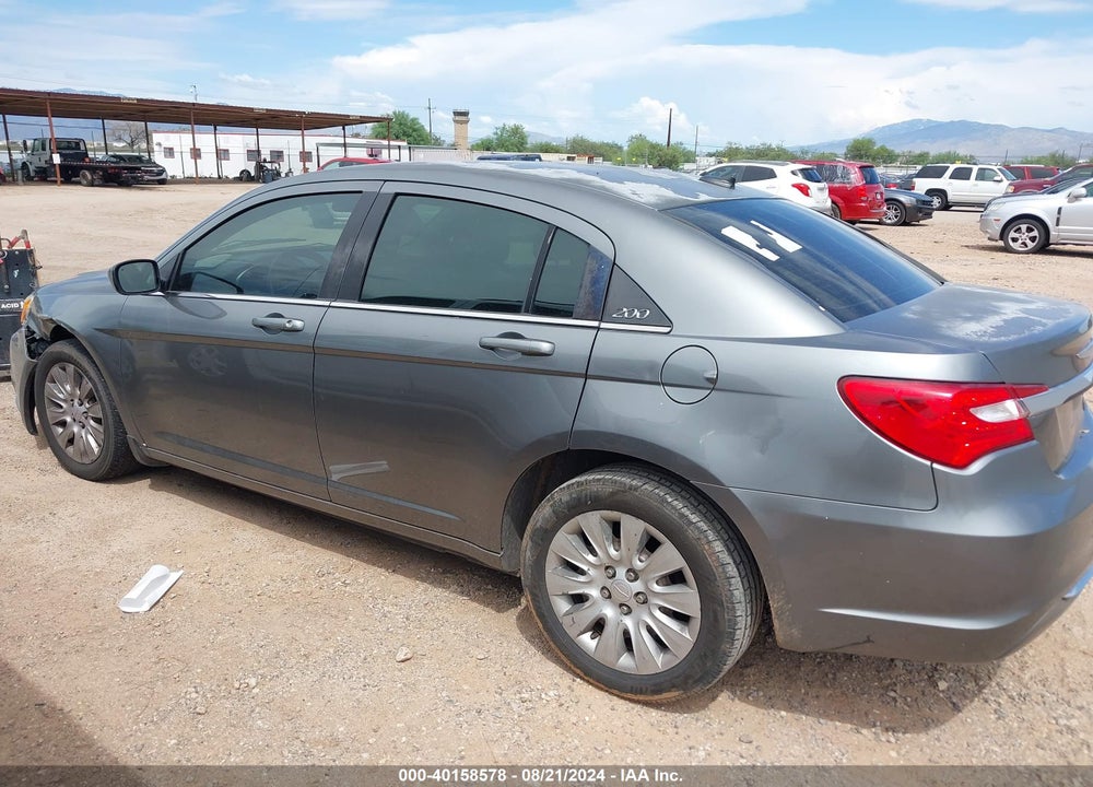 2012 CHRYSLER 200 LX VIN: 1C3CCBAB1CN204415