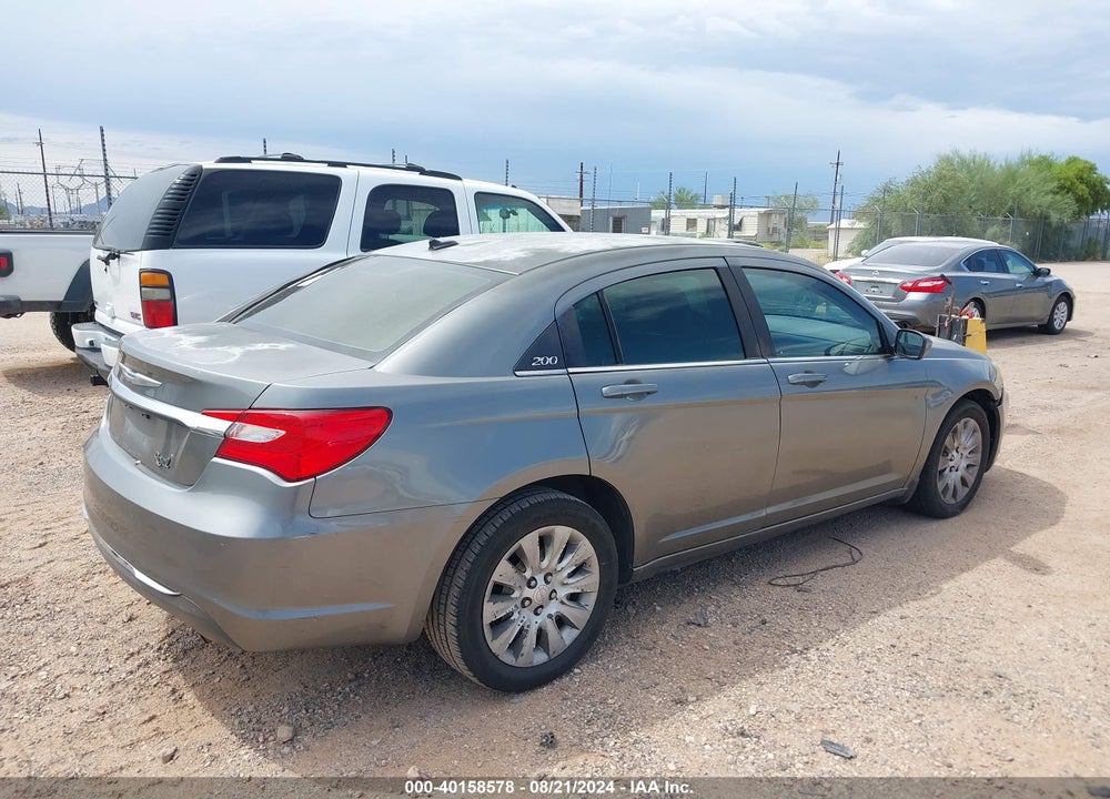 2012 CHRYSLER 200 LX VIN: 1C3CCBAB1CN204415