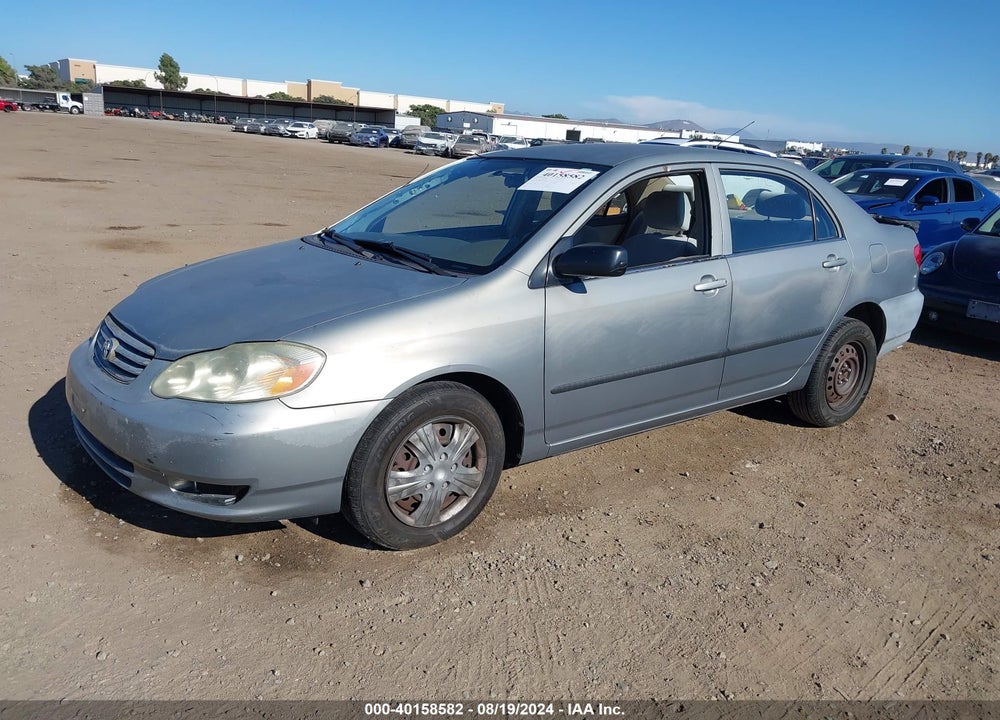 2003 TOYOTA COROLLA CE VIN: JTDBR32EX30042298