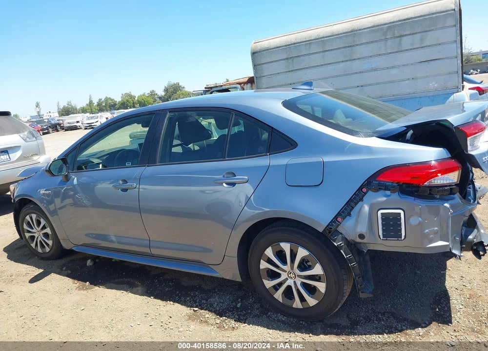 2021 TOYOTA COROLLA HYBRID LE VIN: JTDEAMDE6MJ019426
