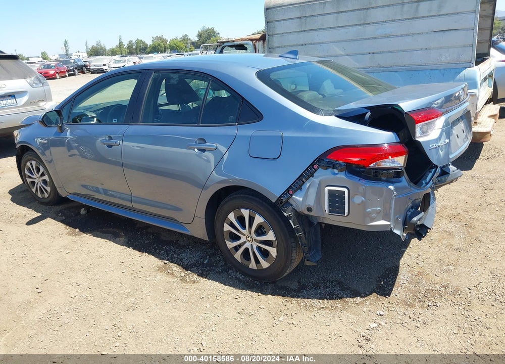 2021 TOYOTA COROLLA HYBRID LE VIN: JTDEAMDE6MJ019426