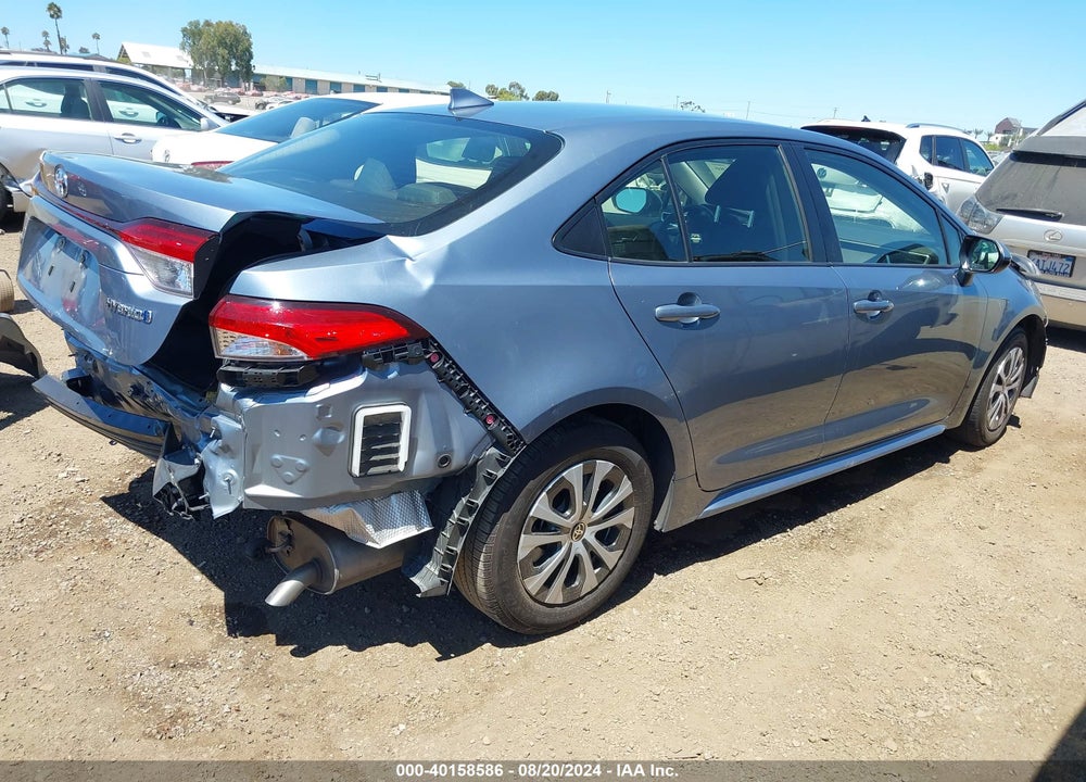 2021 TOYOTA COROLLA HYBRID LE VIN: JTDEAMDE6MJ019426
